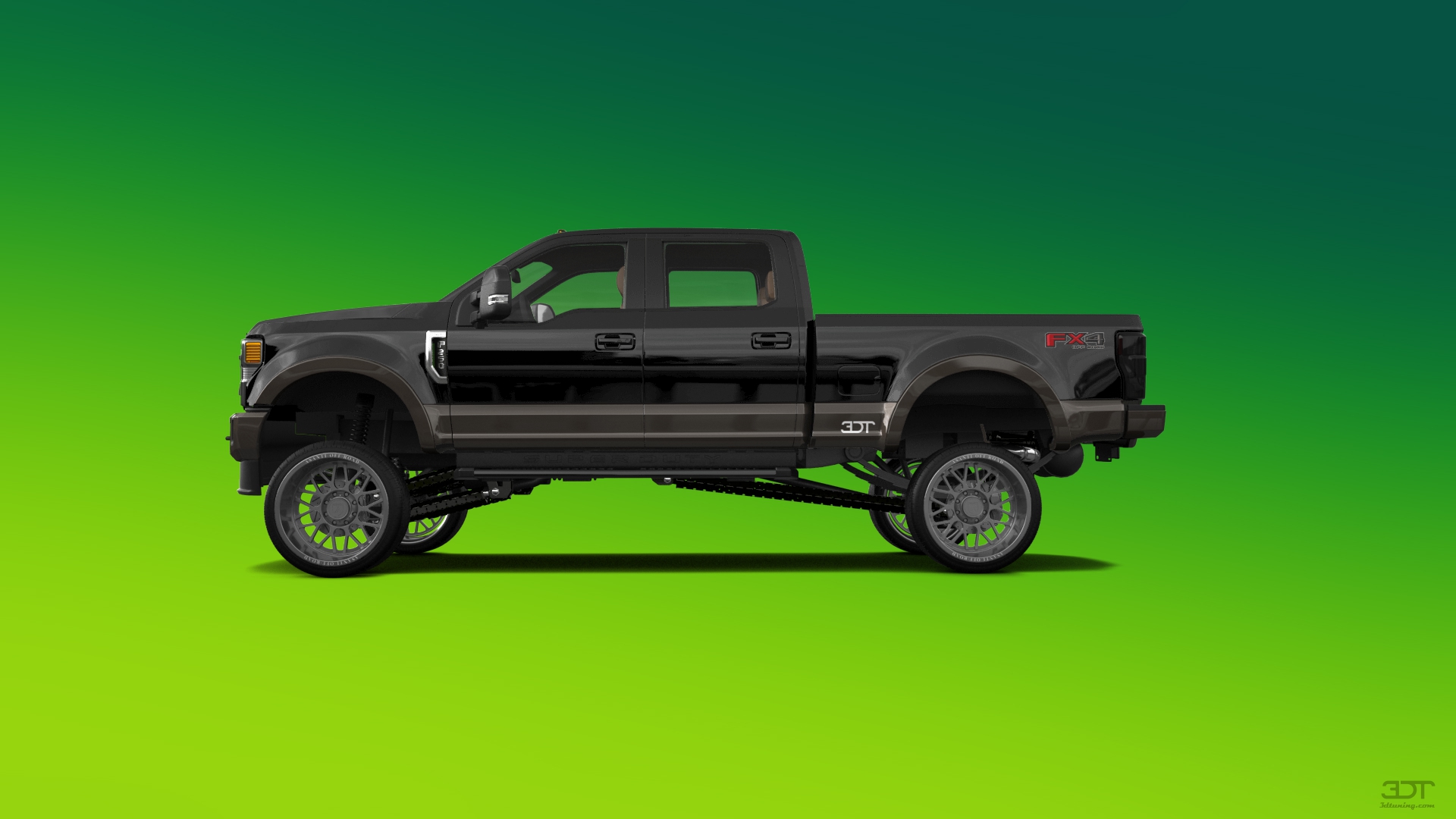 Ford F-250 4 Door pickup truck 2021 tuning