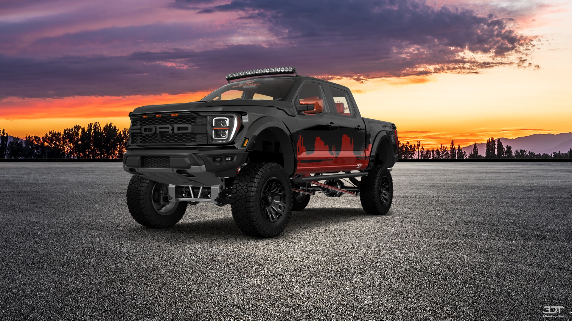 Ford F-150 Raptor 4 Door pickup truck 2021 tuning