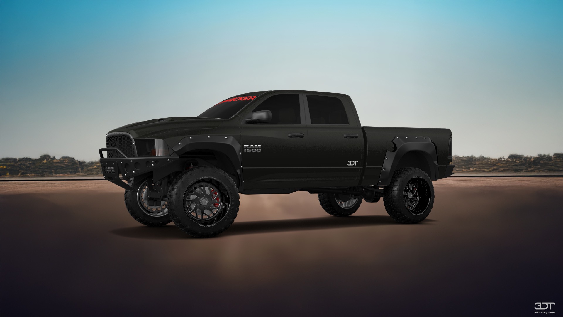 Dodge Ram 1500 6.4 ft box 4 Door pickup truck 2013 tuning