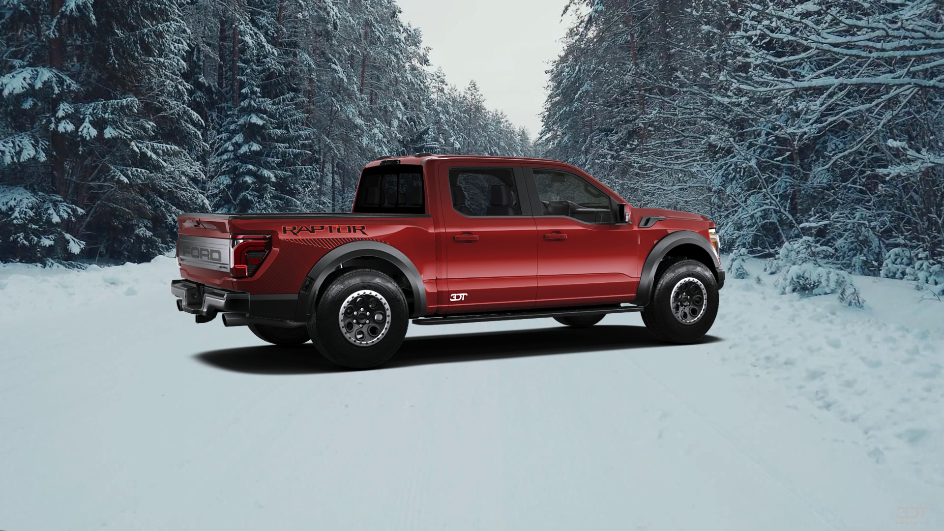 Ford F-150 Raptor 4 Door pickup truck 2024 Images