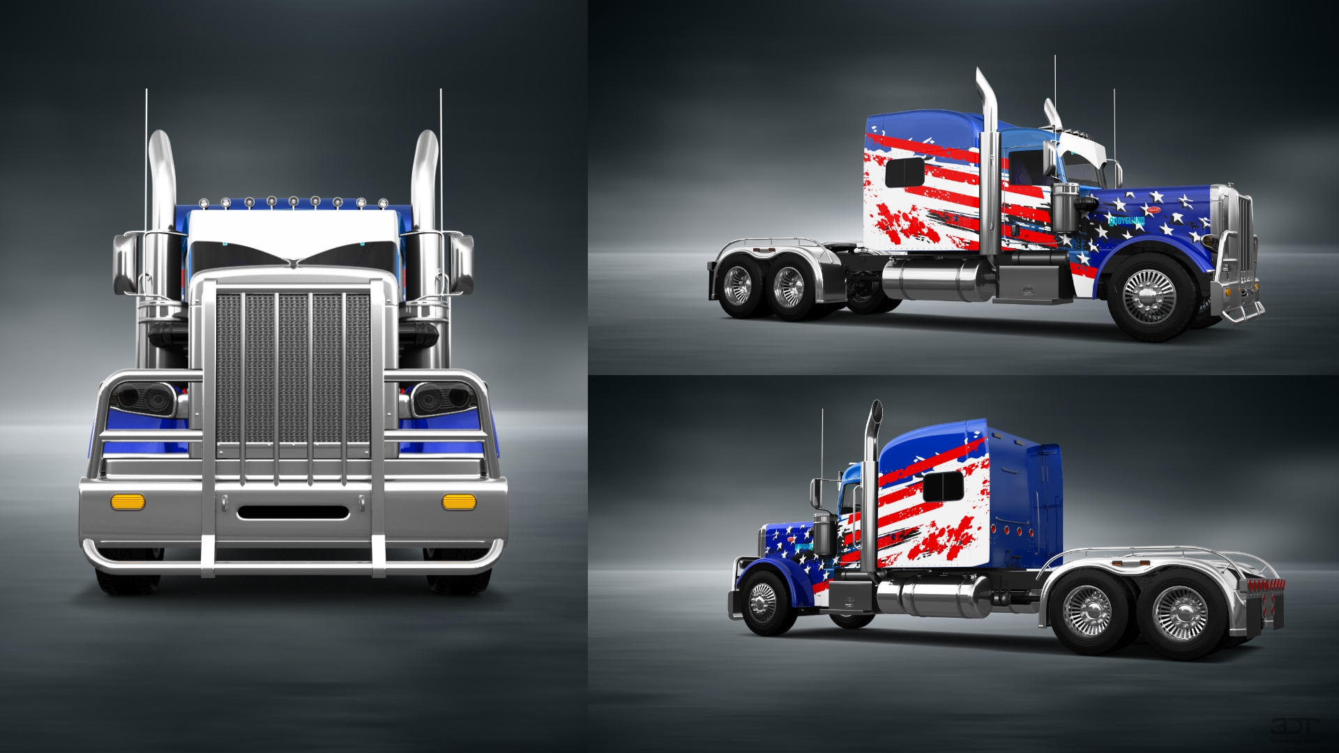 Peterbilt 389 Sleeper Cab Truck 2016 tuning