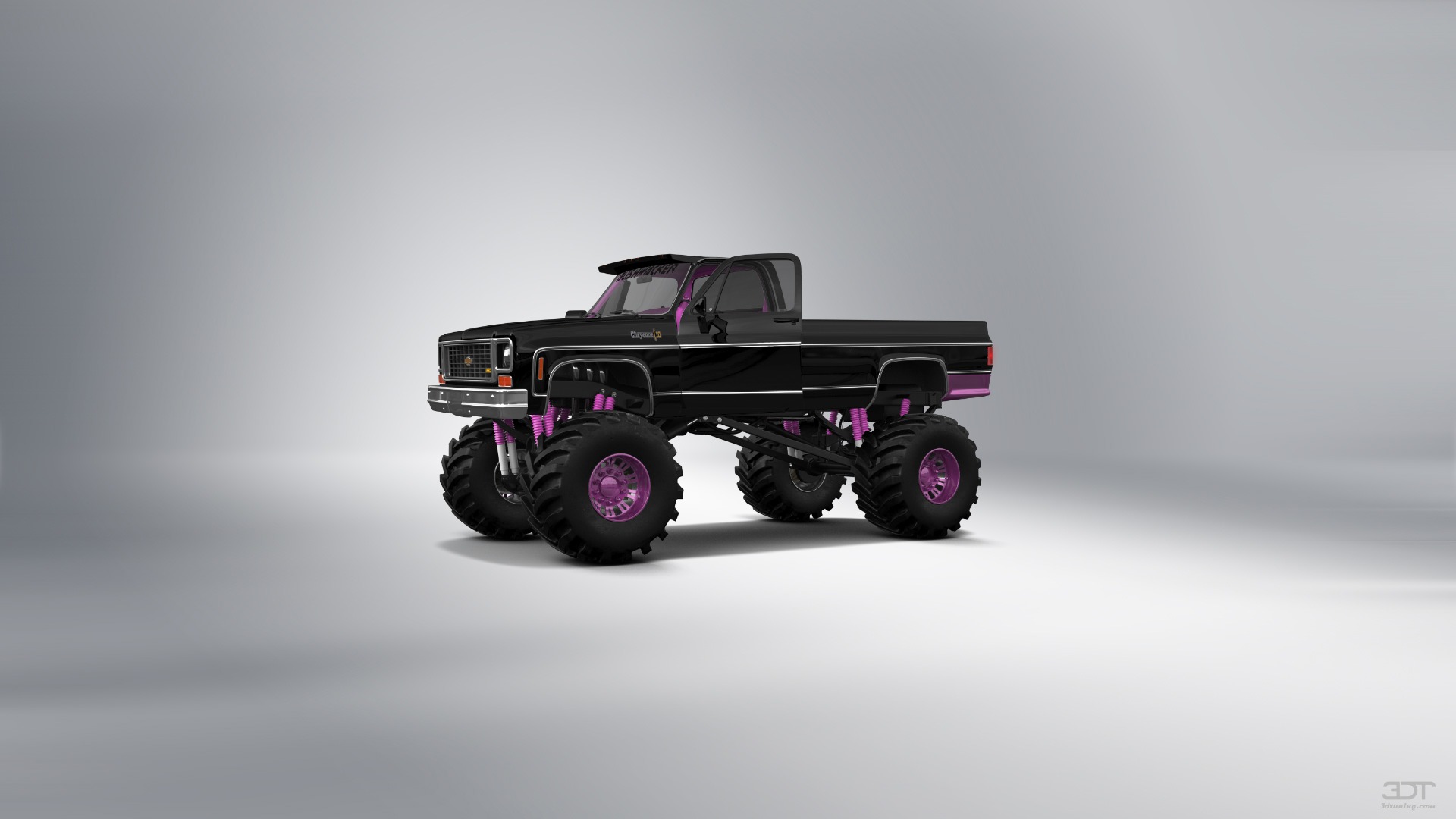 Tuning Chevrolet Silverado C-10 2 Door pickup truck 1973