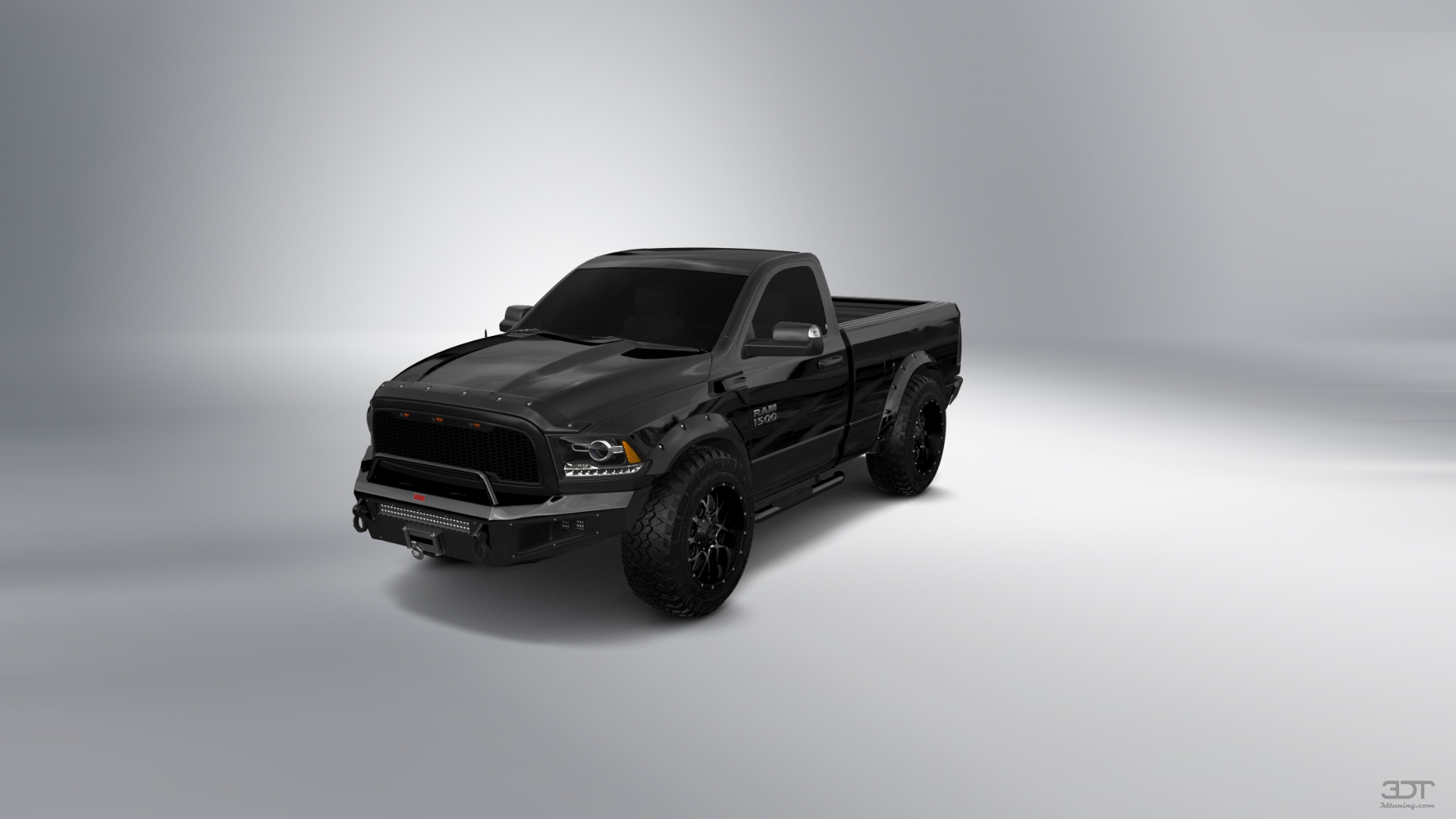 Dodge Ram 1500 6.4' box Regular Cab 2 Door pickup truck 2009 tuning