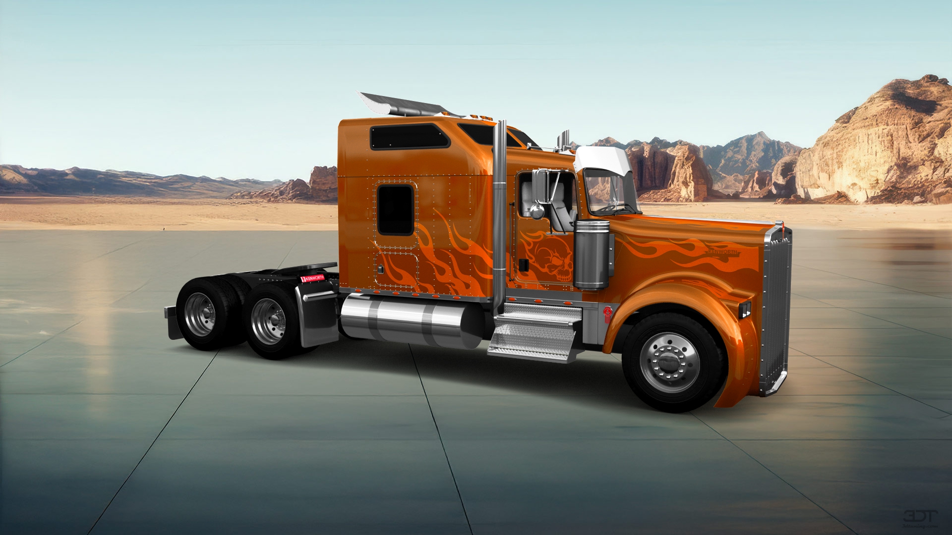 Kenworth W900 Sleeper Cab Truck 2015