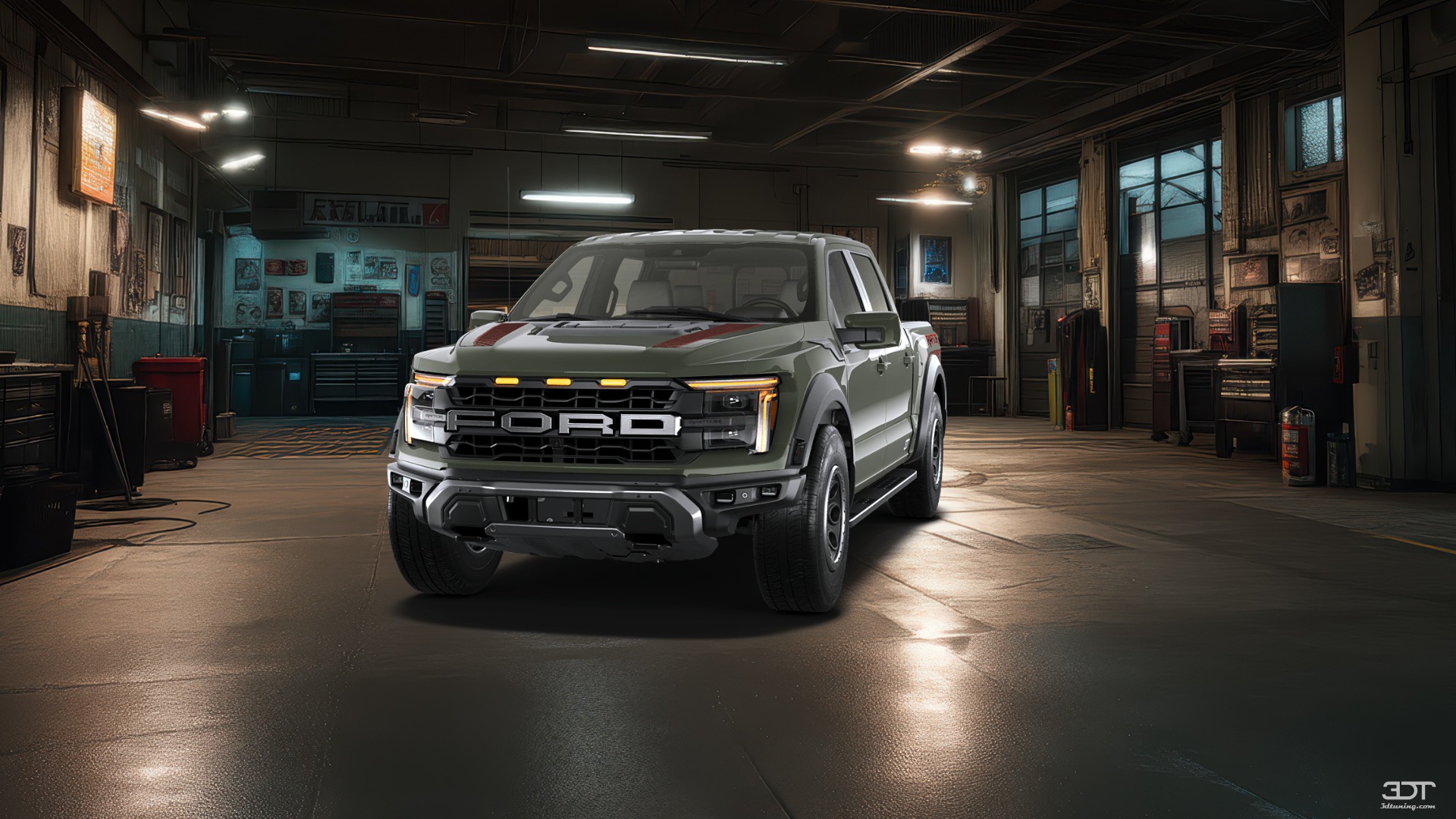 Ford F-150 Raptor 4 Door pickup truck 2024 tuning