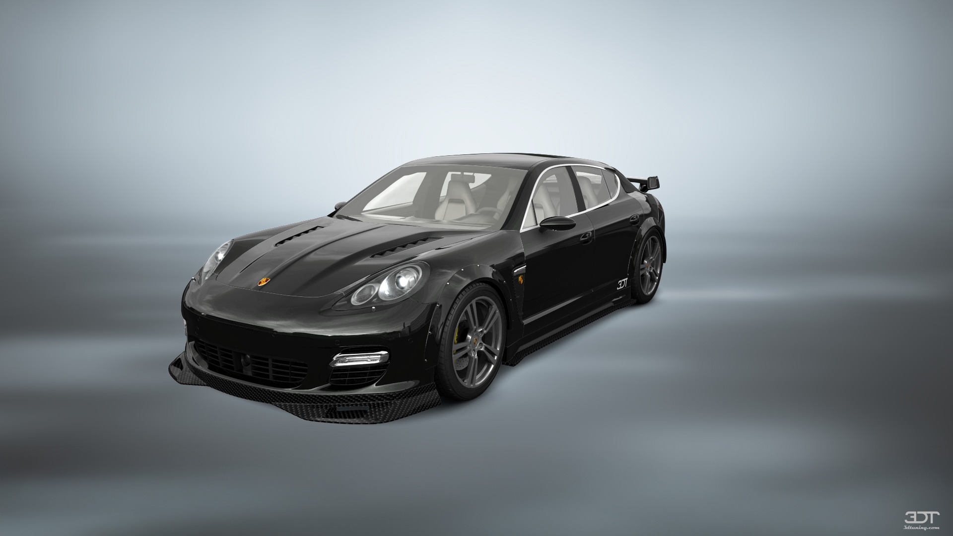 Porsche Panamera 4 door fastback saloon 2011