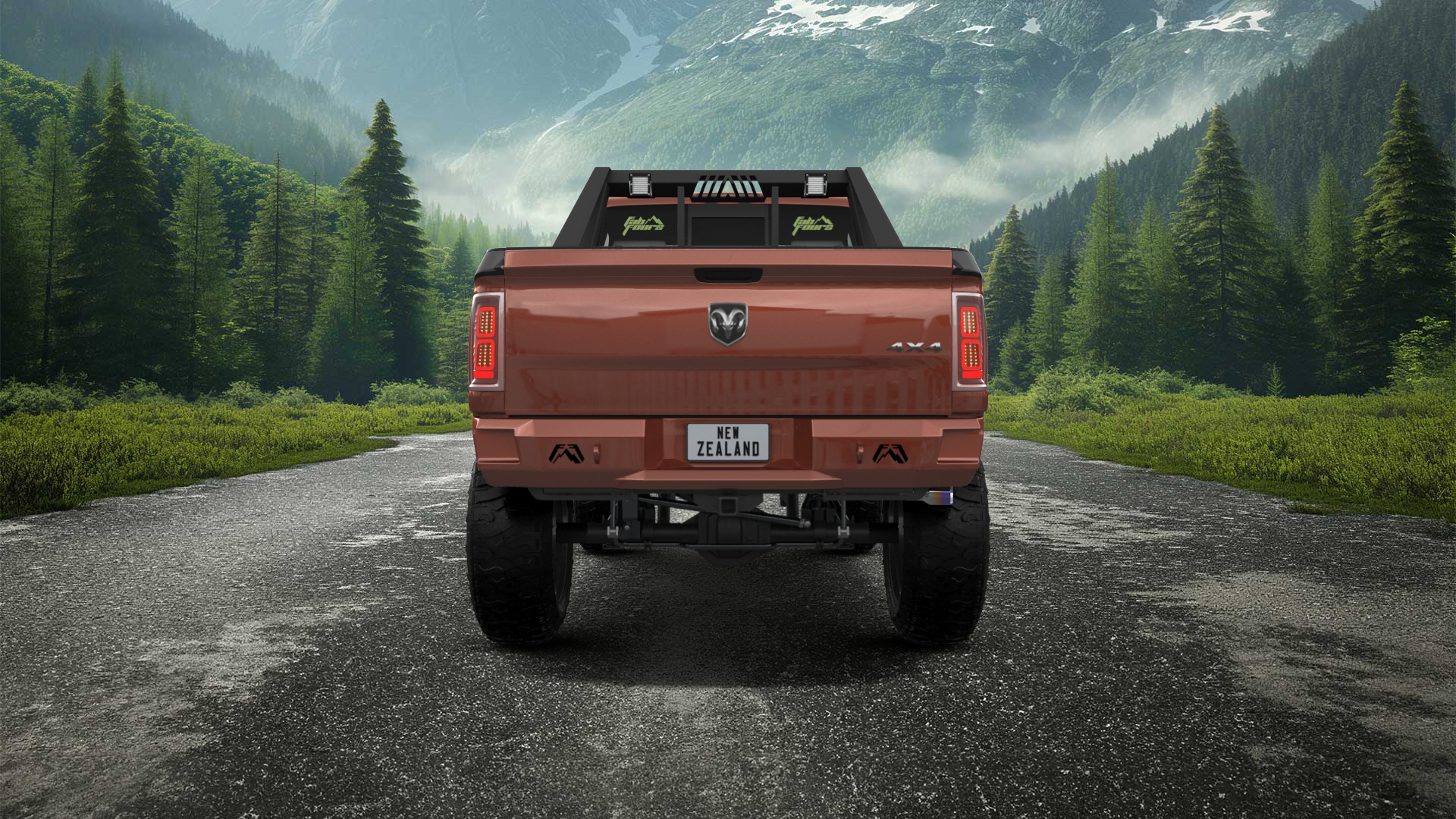 Dodge Ram 2500 4 Door Truck 2014