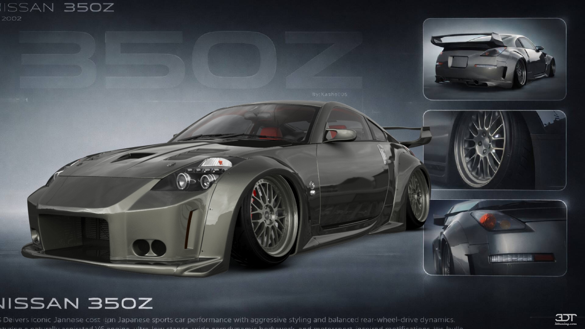 Tuning Nissan 350Z 2 Door Coupe 2002