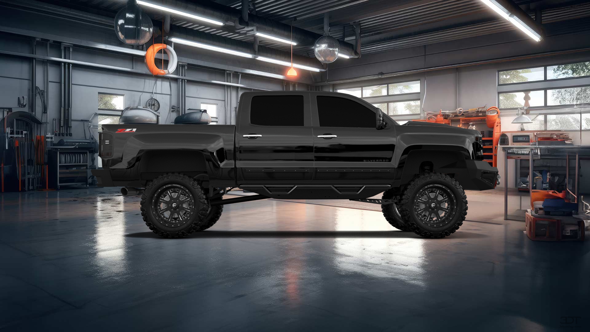Chevrolet Silverado 1500 4 Door pickup truck 2016 tuning