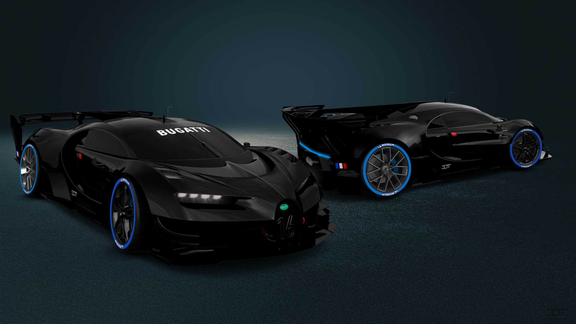 Bugatti Vision GT Supercar 2015 tuning
