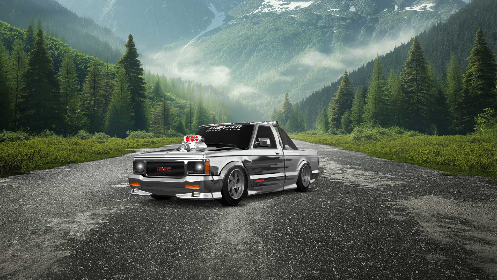 GMC Syclone 2 Door pickup truck 1991