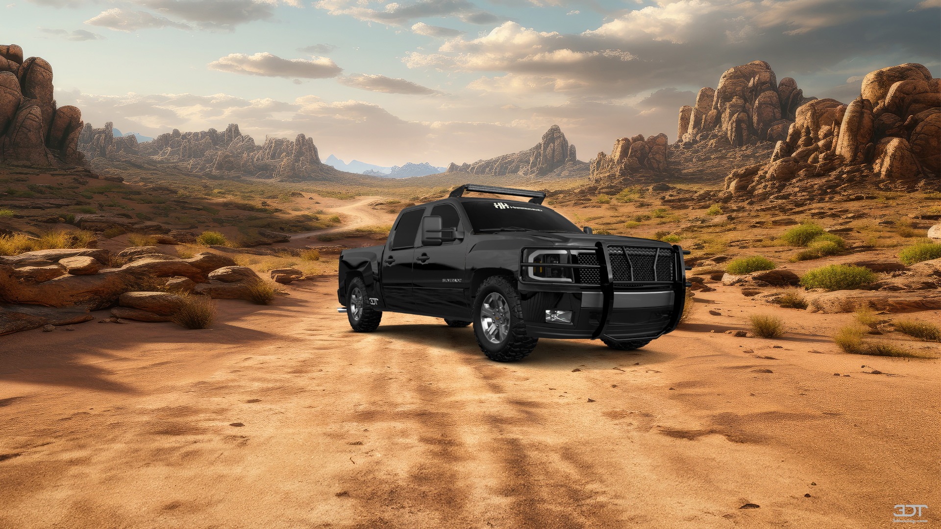 Chevrolet Silverado 1500 Crew Cab 4 Door pickup truck 2007