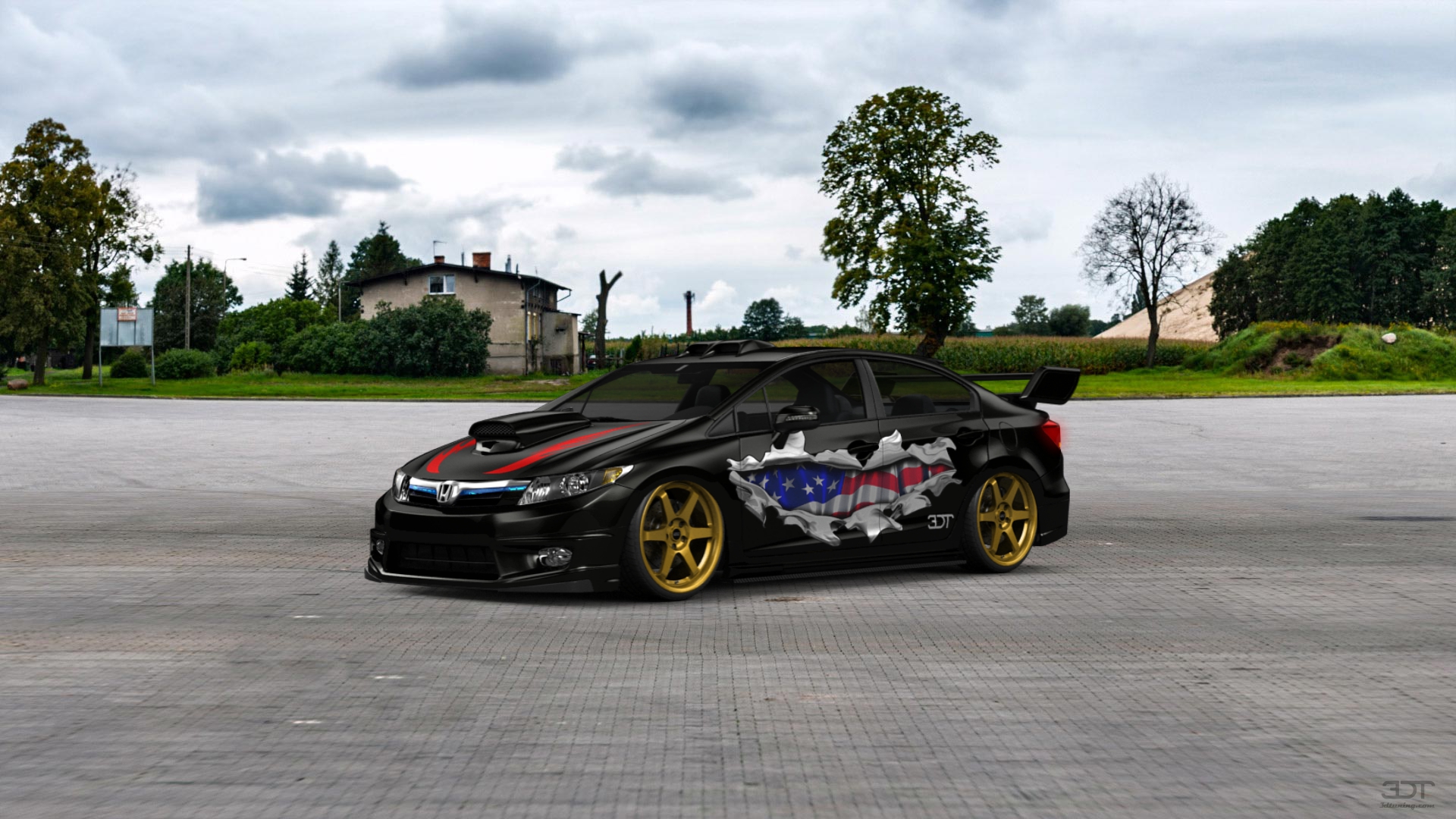 Honda Civic Sedan 2012 tuning