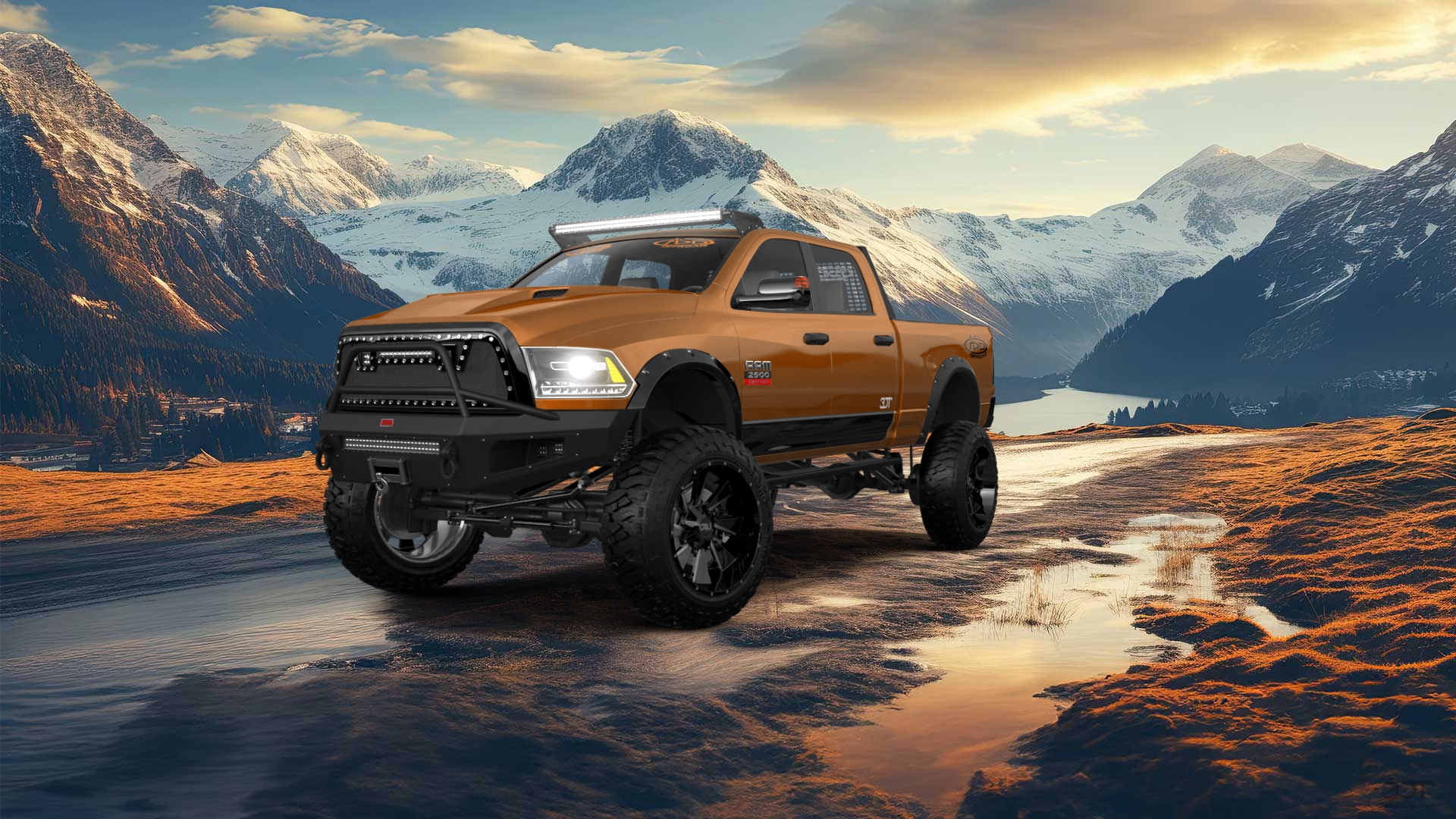 Dodge Ram 2500 4 Door Truck 2014