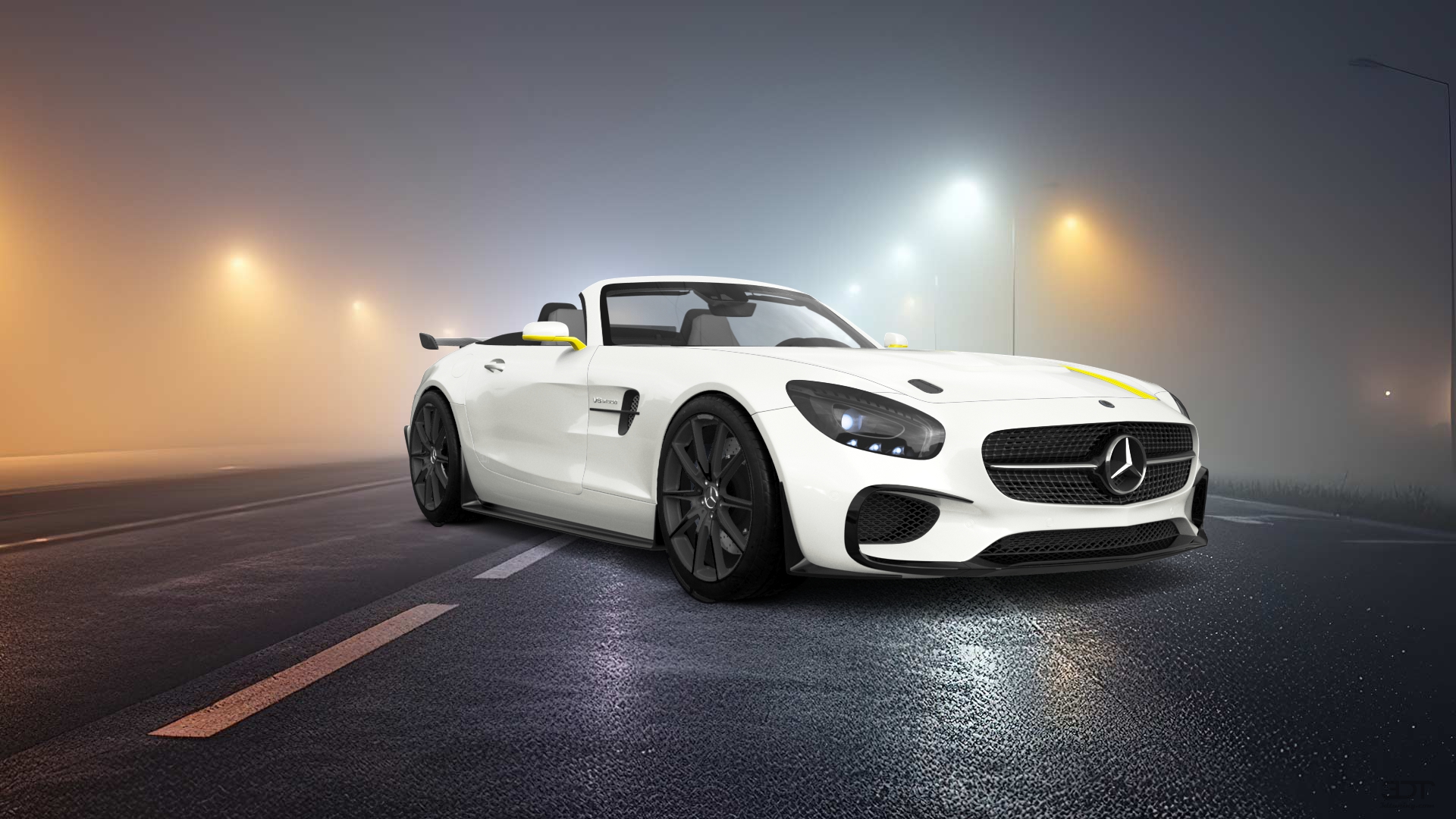 Mercedes AMG GT 2 Door Convertible 2016