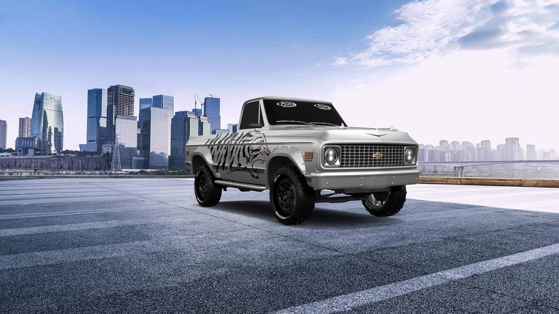 Chevrolet C-10 Cheyenne 2 Door pickup truck 1972