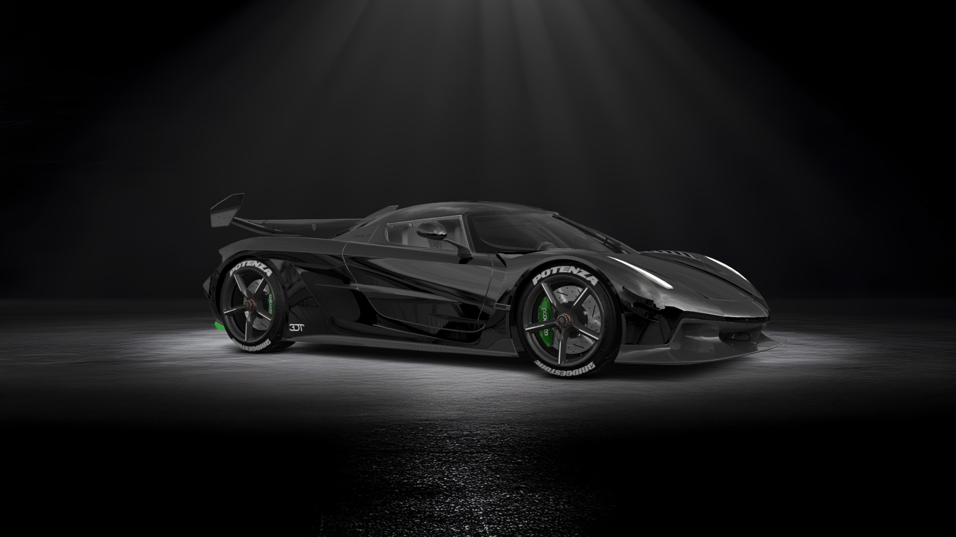 Koenigsegg Jesko 2 door targa top 2020 tuning
