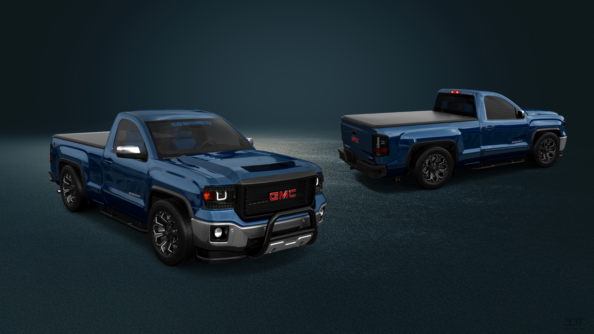 GMC Sierra 1500 Regular Cab 6.5ft box 2 Door truck 2014 tuning