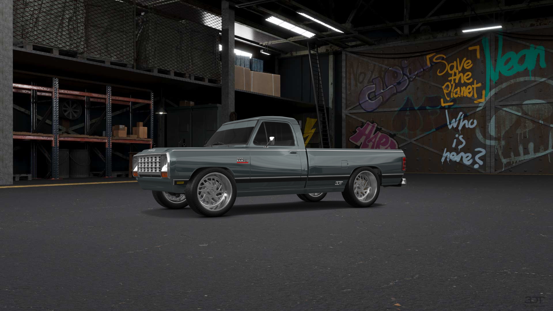 Dodge Ram 250 Regular Cab 2 Door pickup truck 1983
