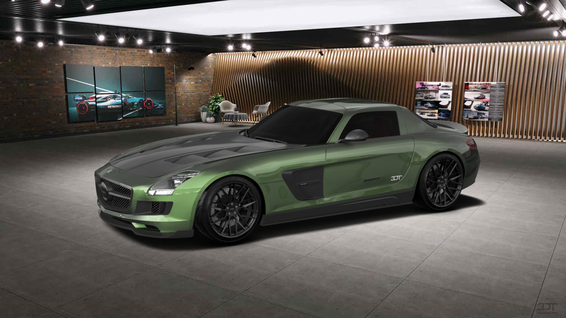 Mercedes SLS 2 Door Coupe 2011 tuning