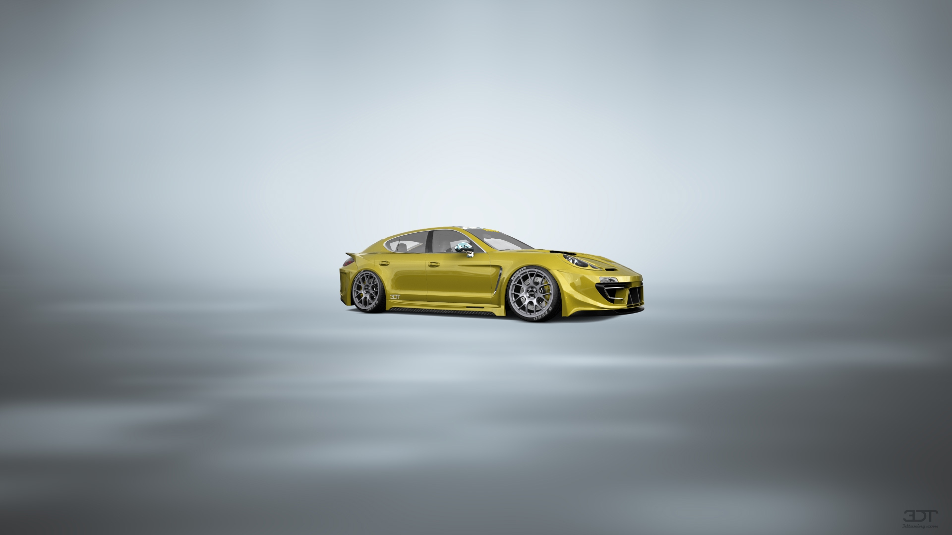 Porsche Panamera 4 door fastback saloon 2011