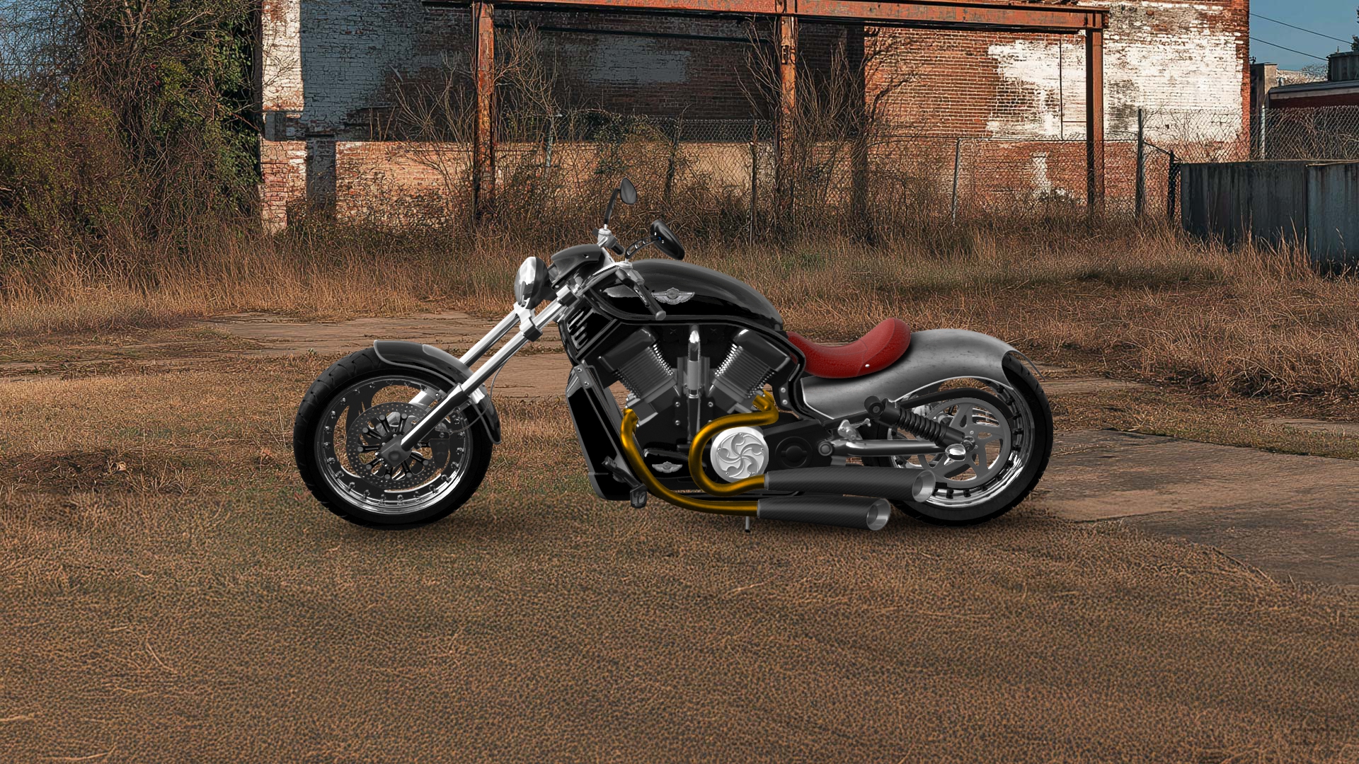 Harley-Davidson Custom Chopper Cruiser 2011 tuning