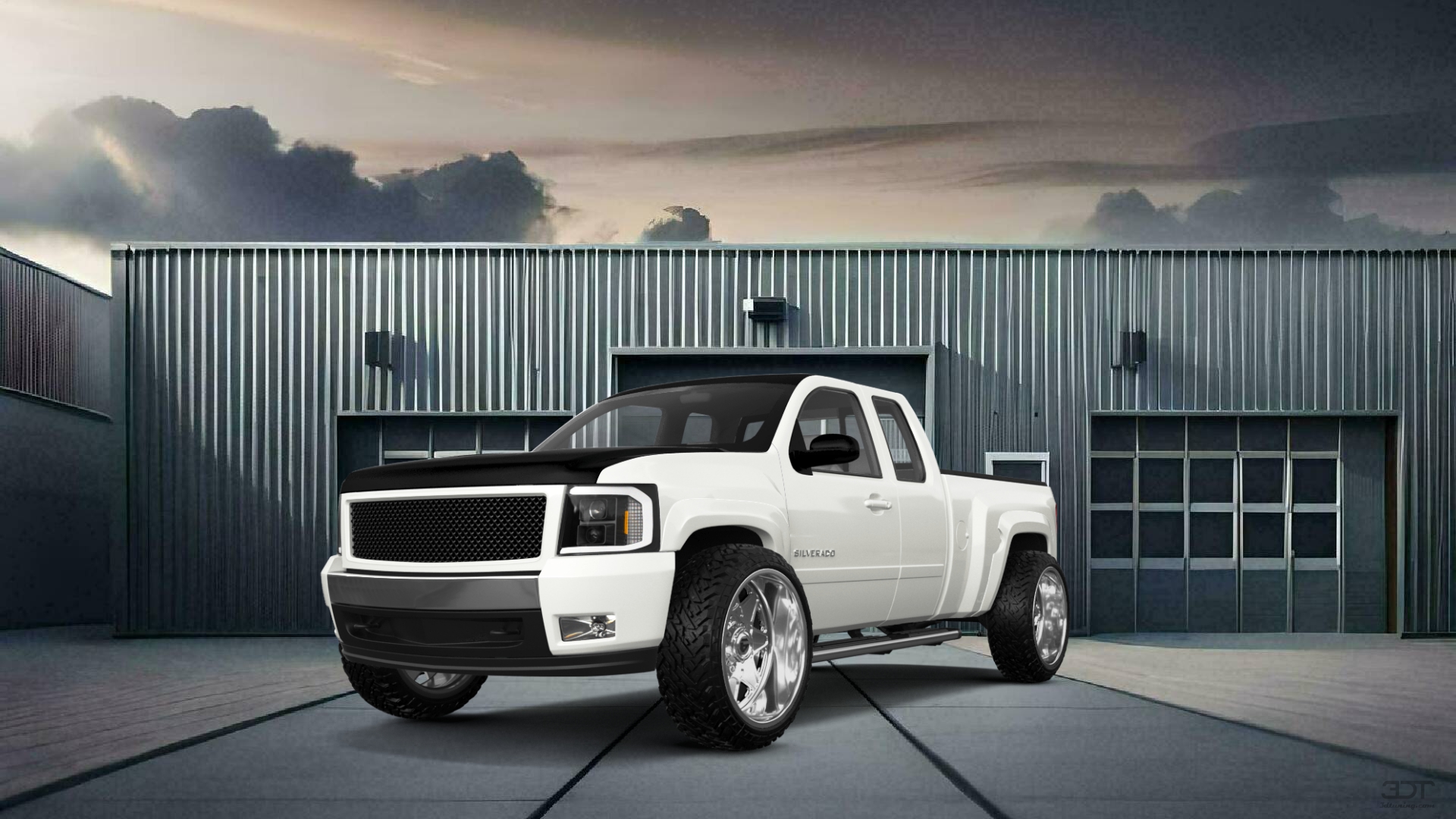 Chevrolet Silverado 1500 6.6 ft box Pickup Truck 2008