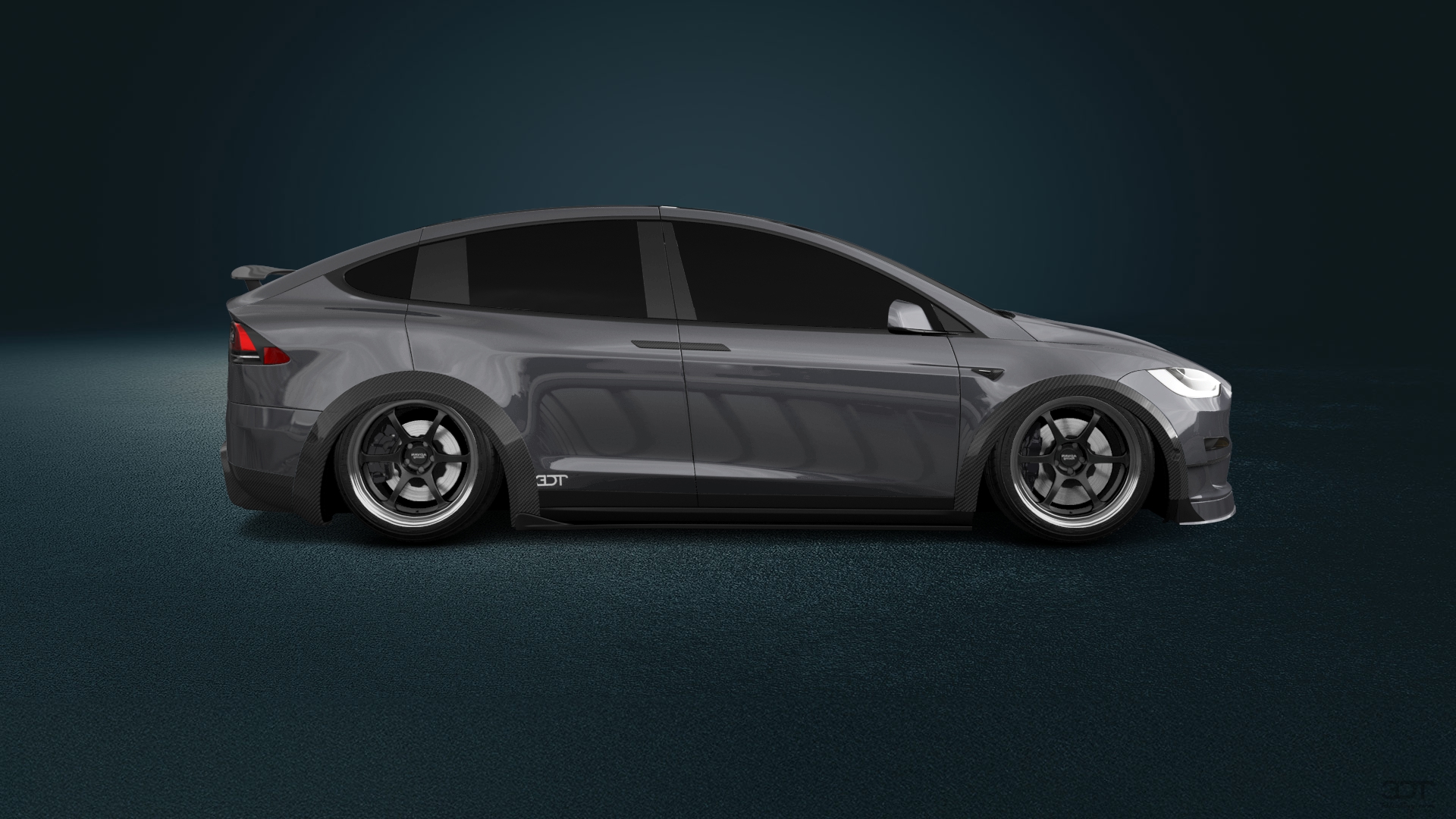Tesla Model X 5 Door SUV 2024 tuning