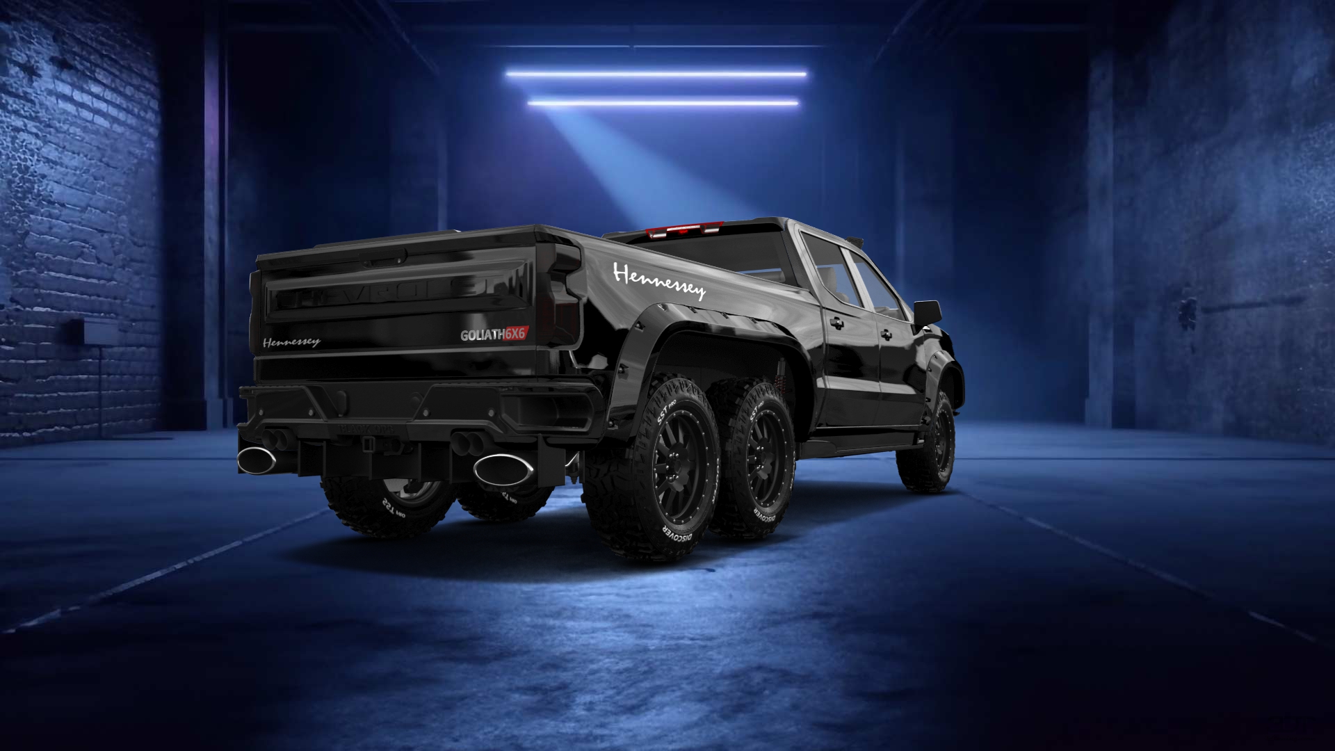 Chevrolet Silverado Hennessey Goliath 6X6 Truck 2020