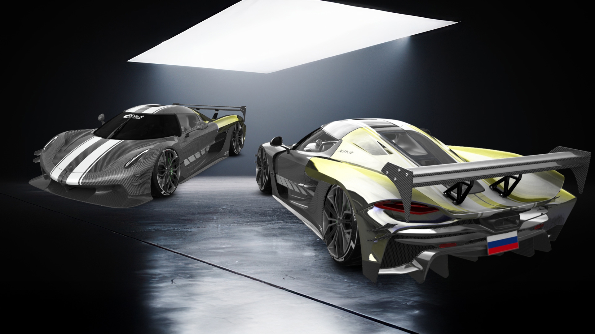 Koenigsegg Jesko 2 door targa top 2020 tuning