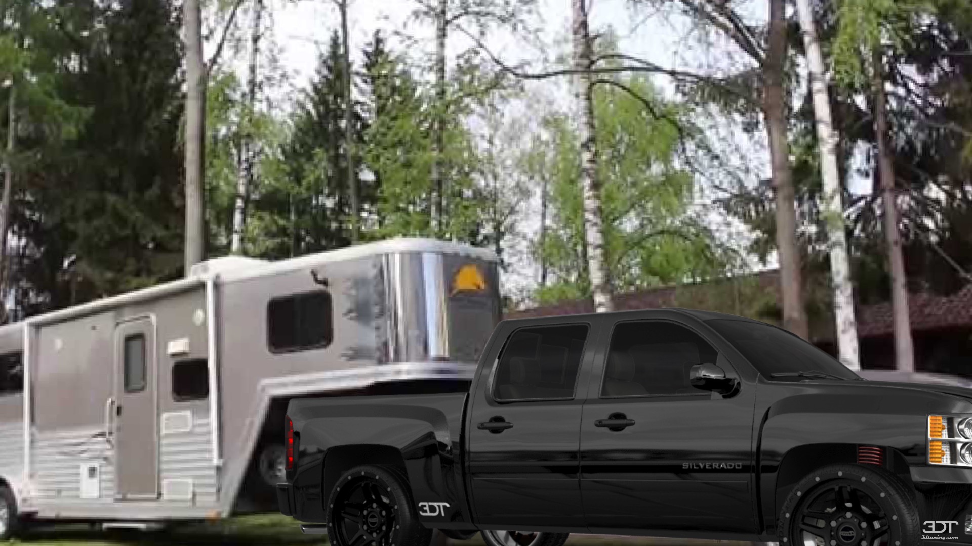 Chevrolet Silverado 1500 Crew Cab 4 Door pickup truck 2007 tuning