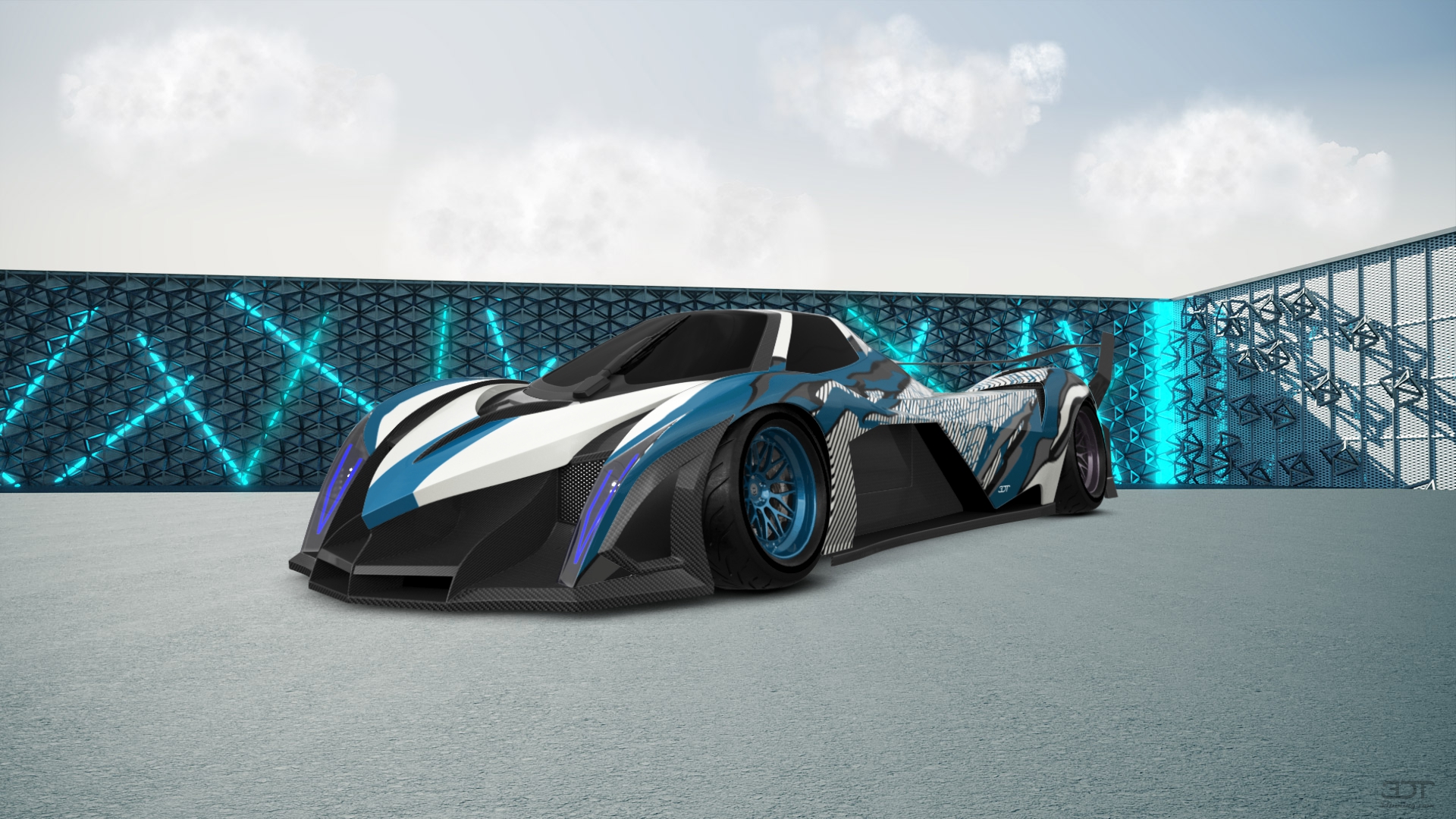 Devel Sixteen Hypercar 2014