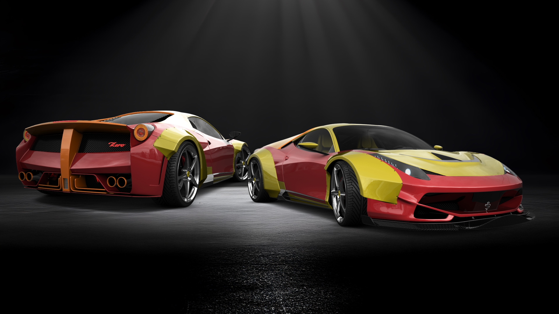 Ferrari 458 Italia 2 door spider 2010 tuning