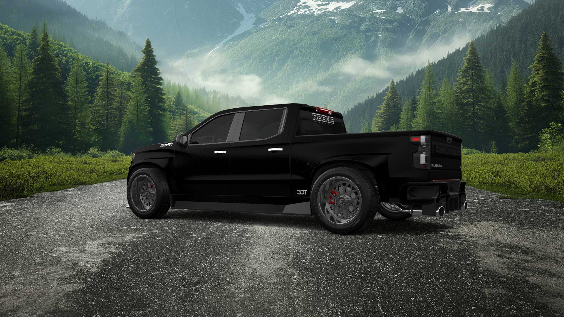 Chevrolet Silverado 1500 Crew Cab 5.8 ft box 4 Door pickup truck 2023 tuning