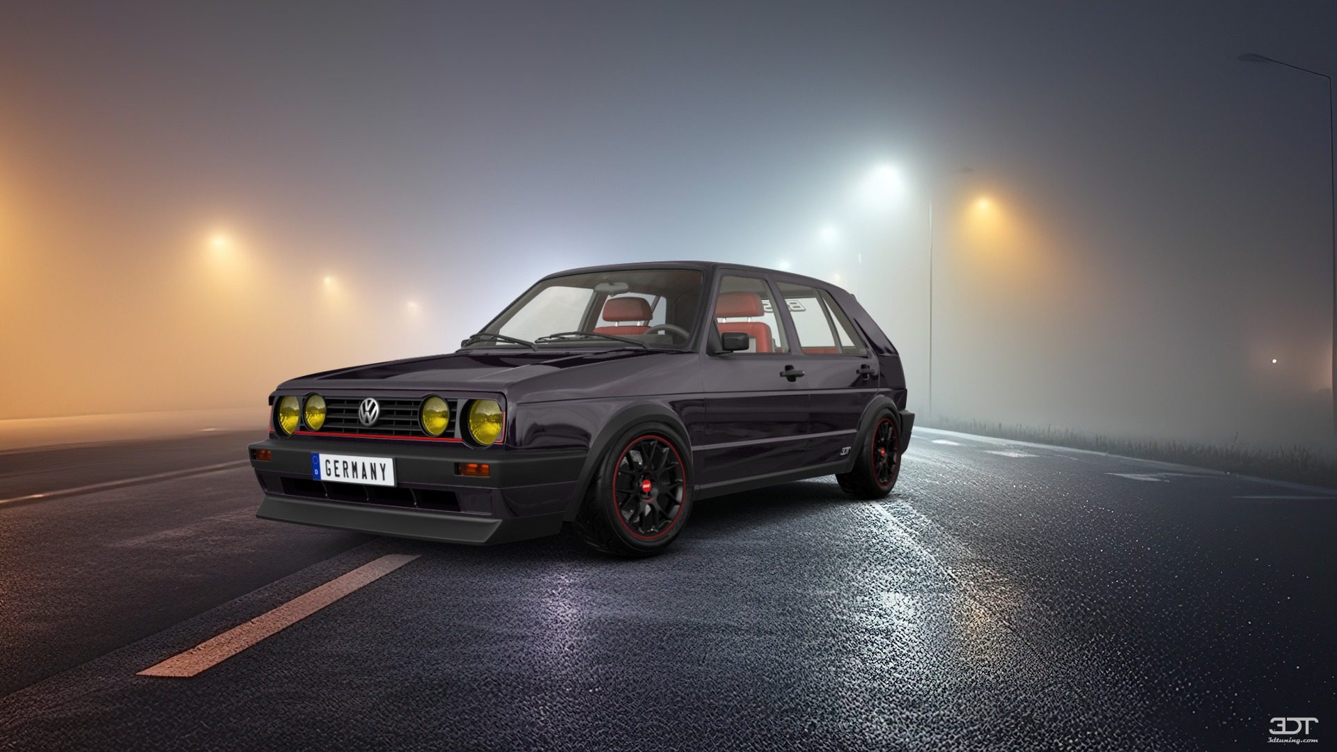 Volkswagen Golf Mk2 5 Door Hatchback 1983 tuning