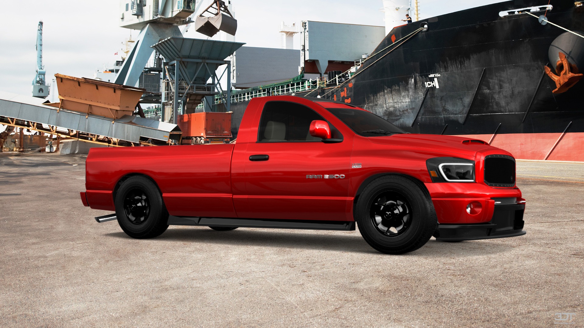 Dodge Ram 2500 Regular Cab 8ft box 2 Door truck 2003 tuning