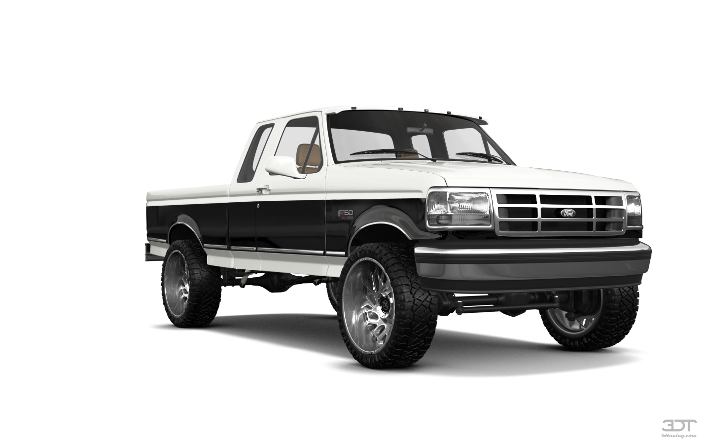 Tuning Ford F-150 SuperCab 2 Door pickup truck 1993
