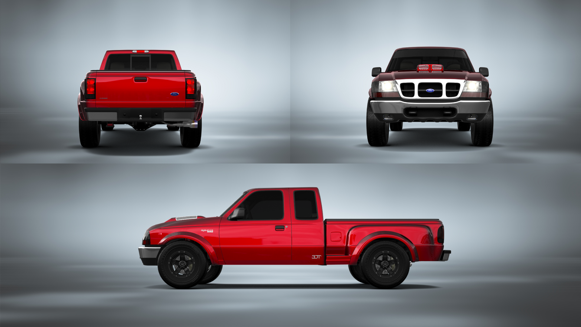 Ford Ranger Flareside 2 Door pickup truck 1998 tuning