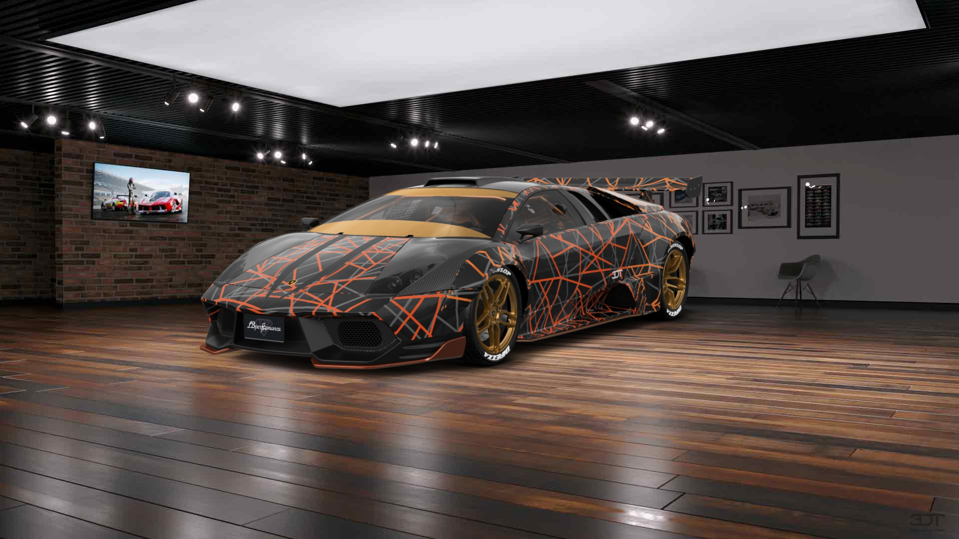 Lamborghini Murcielago 2 Door Coupe 2001 tuning
