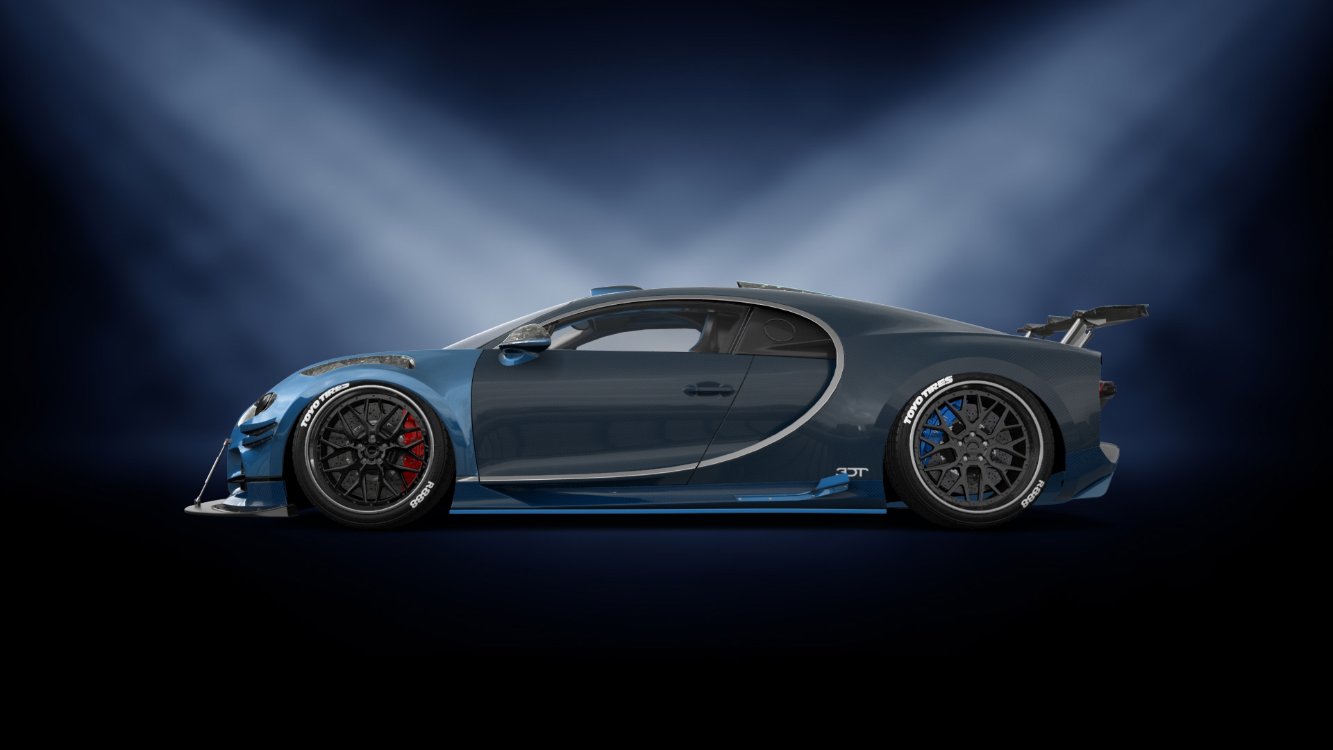 Bugatti Chiron 2 Door Coupe 2016 tuning
