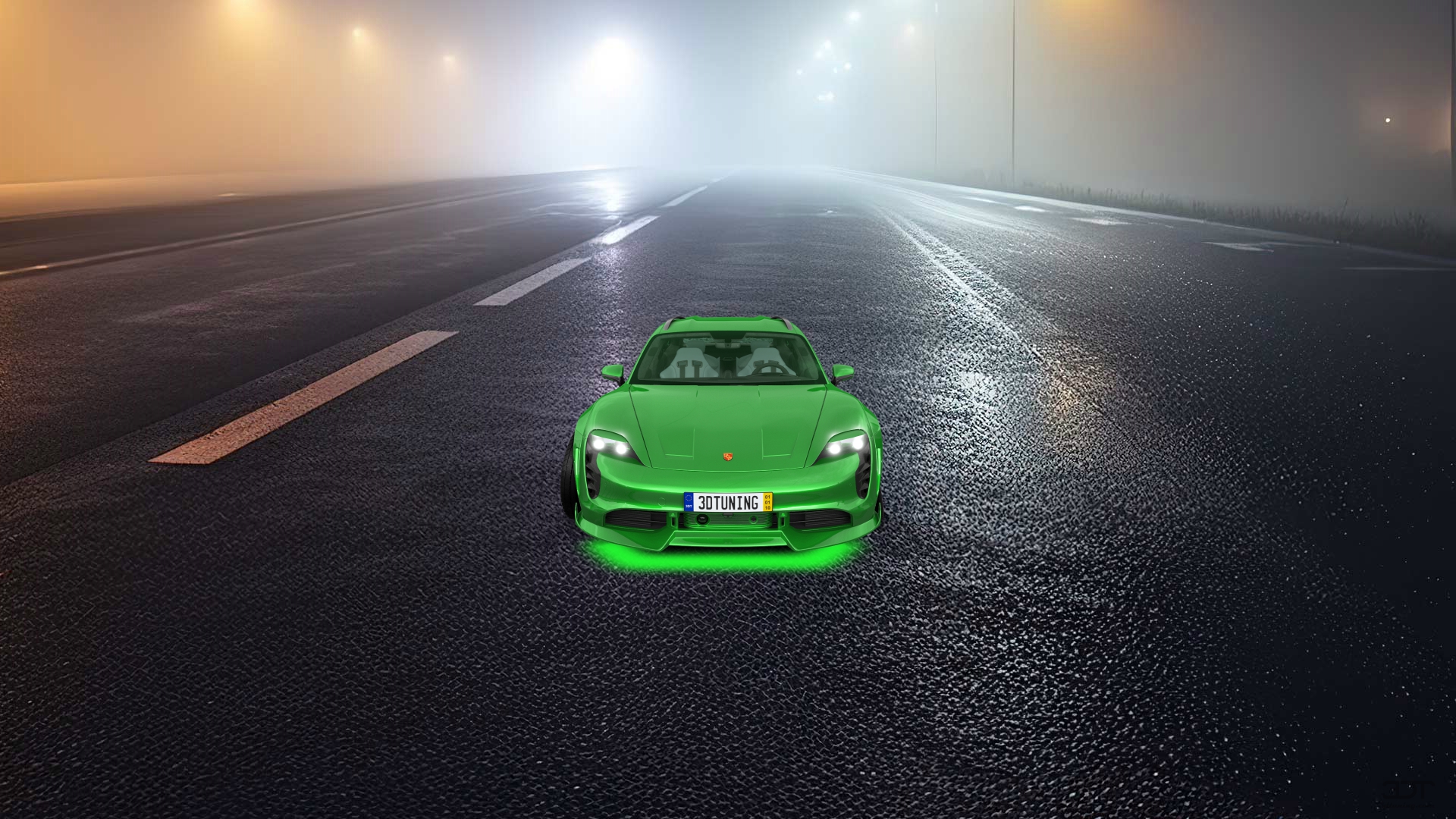 Porsche Taycan Sport Turismo Shooting Brake 2019 tuning