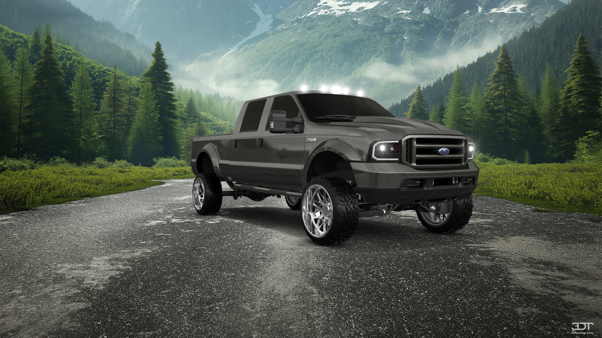Ford F-250 Crew Cab 4 Door pickup truck 1999