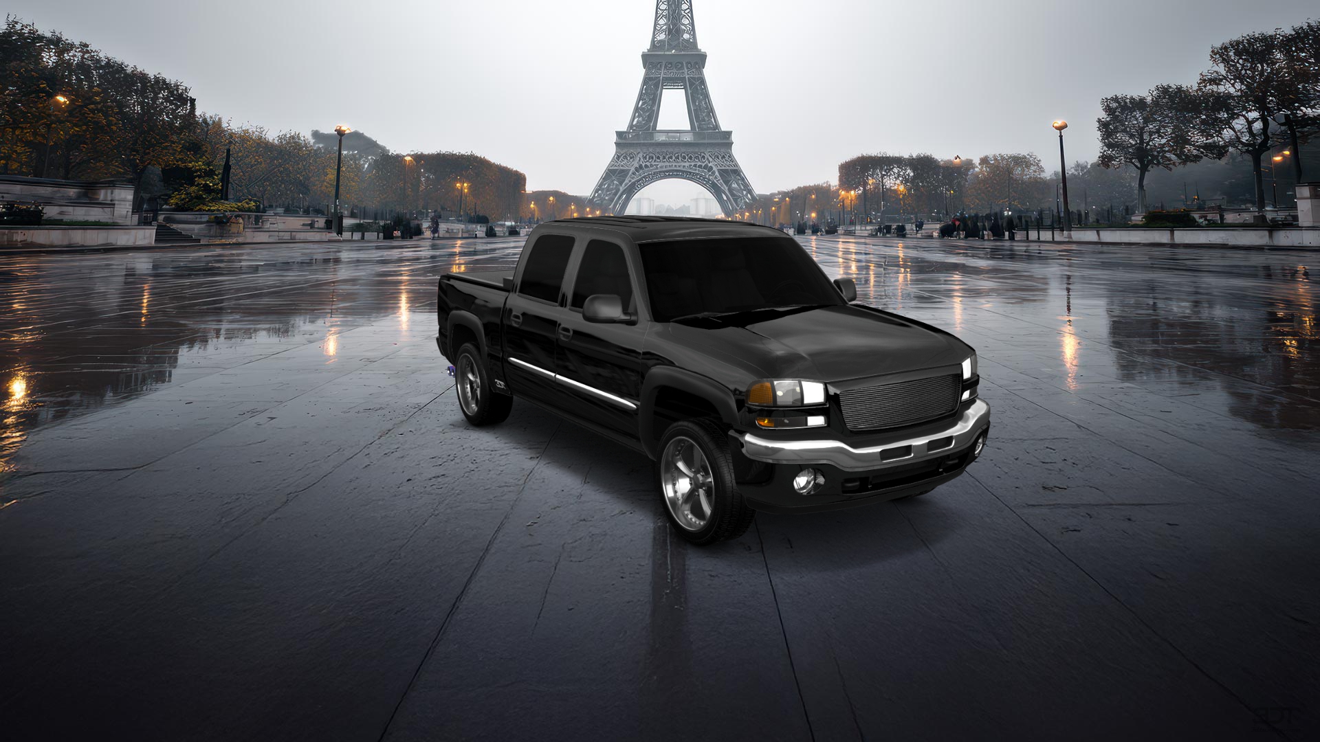 GMC Sierra 1500 Crew Cab Pickup Truck 2000