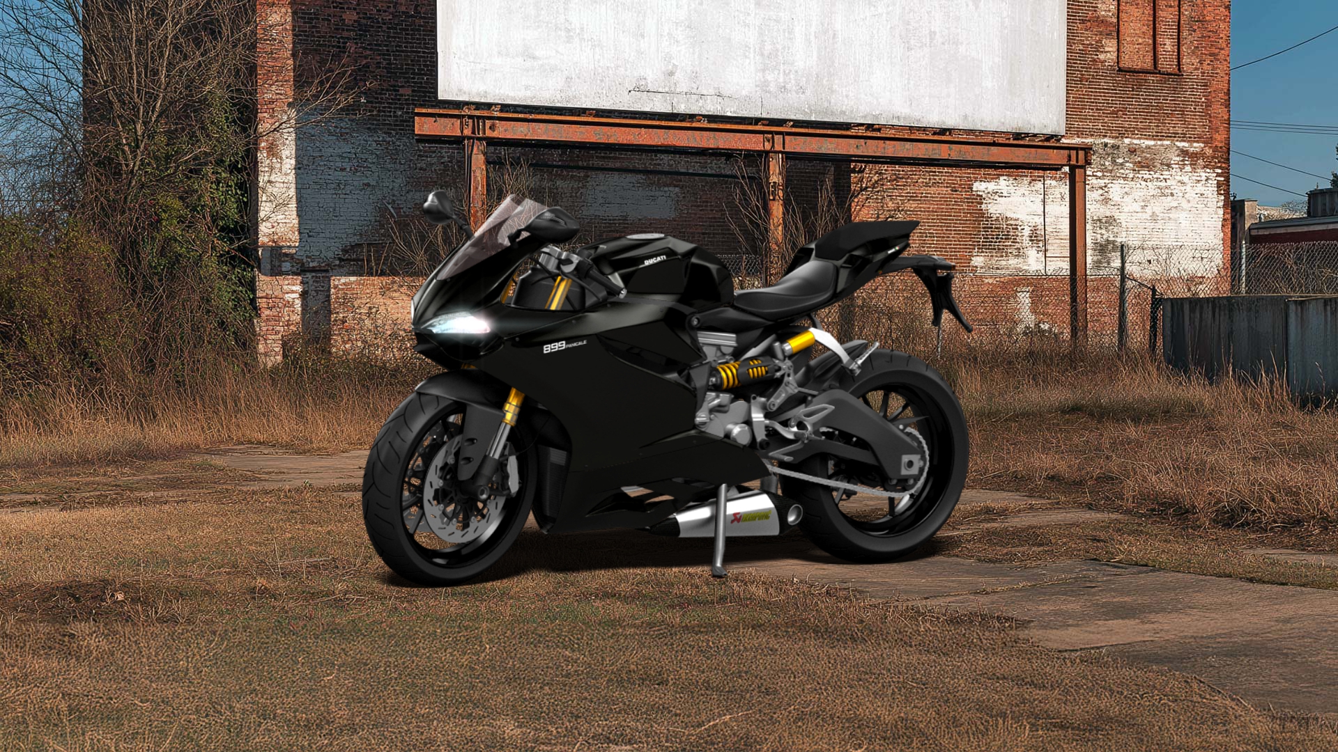Ducati 899 Panigale Sport Bike 2015 tuning