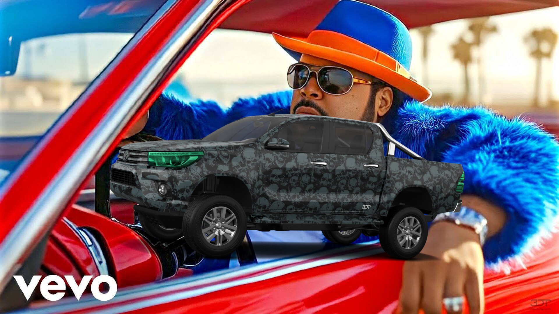 Toyota Hilux Double Cab 4 Door pickup truck 2015 tuning