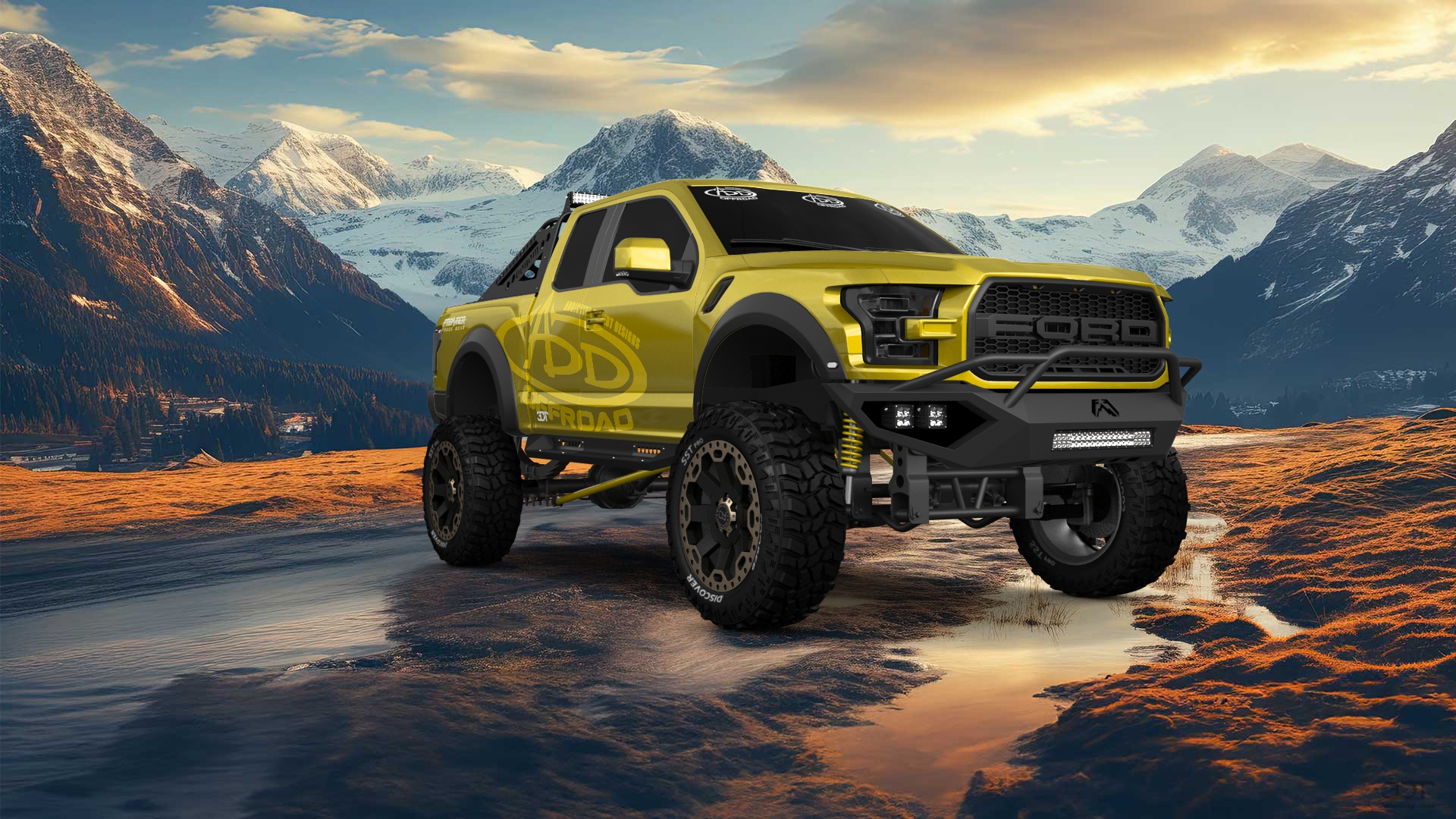 Ford F-150 Raptor SuperCab Pickup Truck 2015 tuning