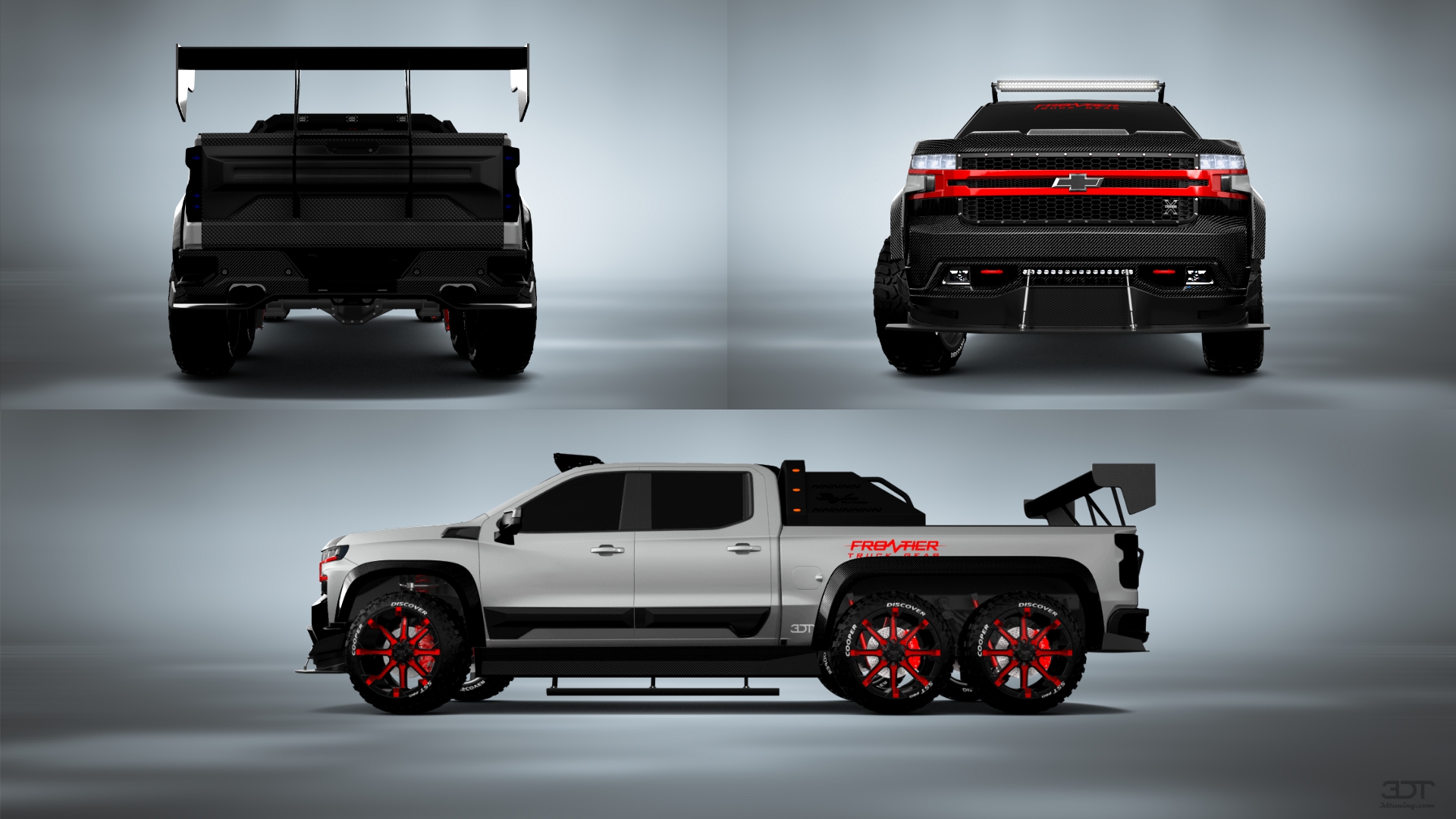 Chevrolet Silverado Hennessey Goliath 6X6 Truck 2020 tuning