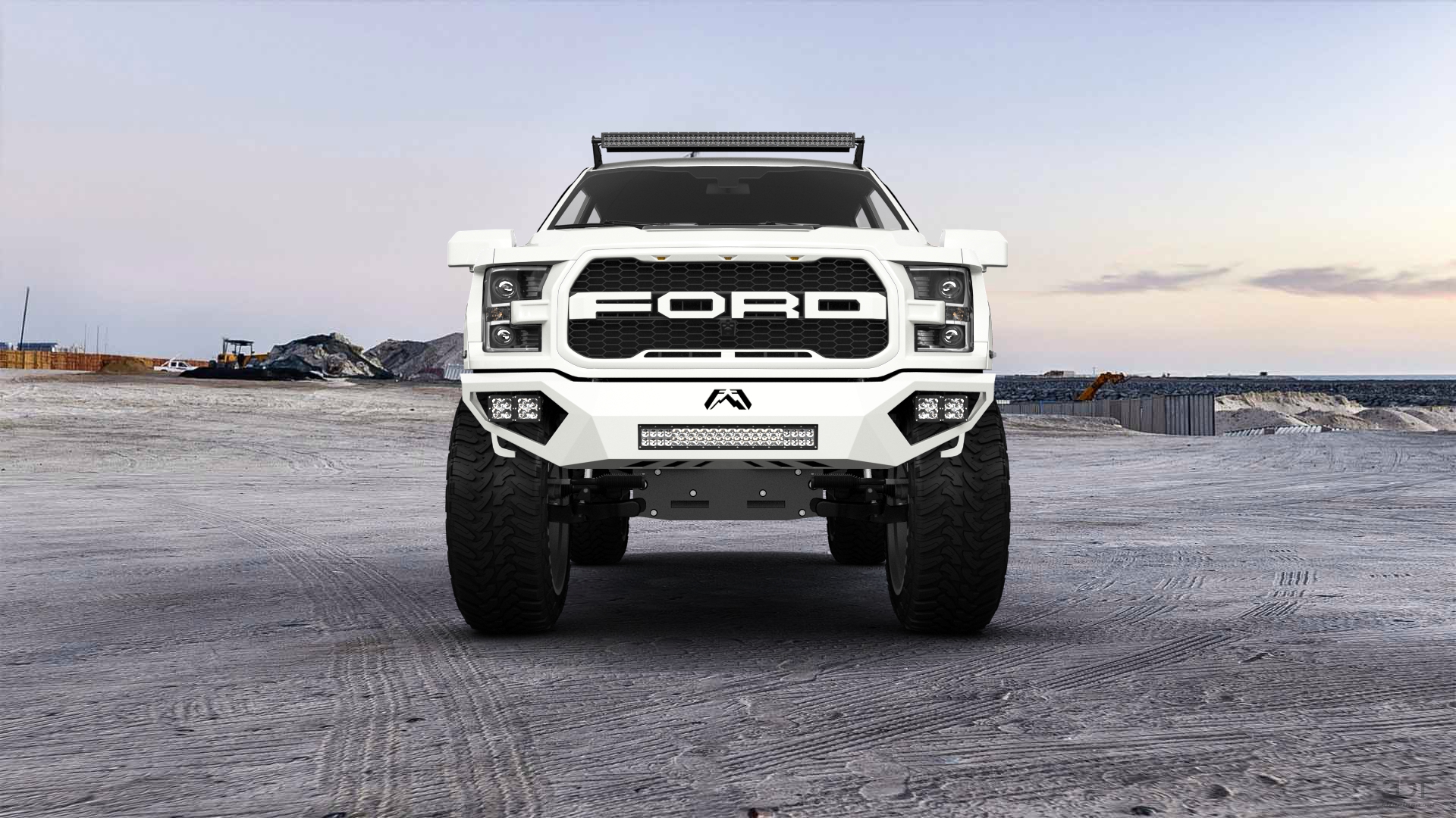 Ford F-150 Raptor 4 Door pickup truck 2017 tuning