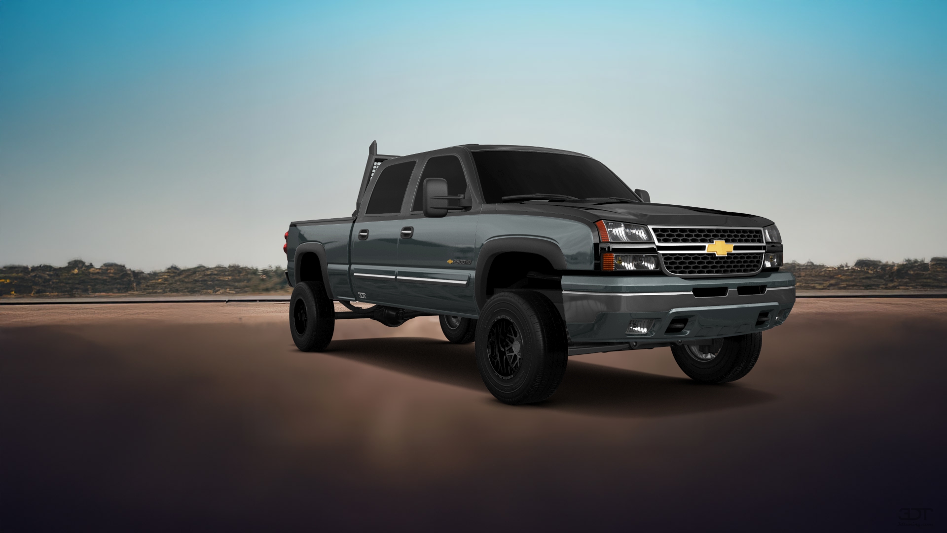 Chevrolet Silverado 2500 HD Long Box 4 Door pickup truck 2002 tuning