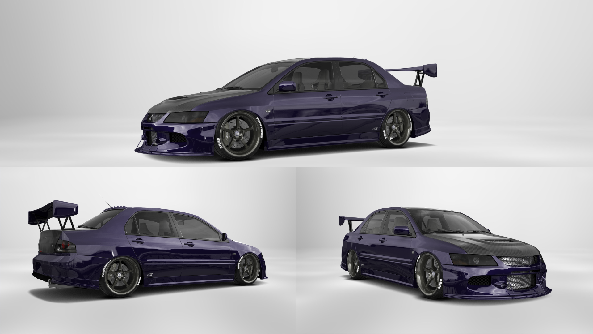 Mitsubishi Lancer Evo IX 4 Door Saloon 2005 tuning